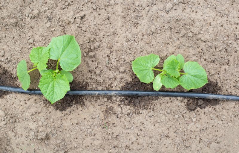 Efficient Drip Line Setup