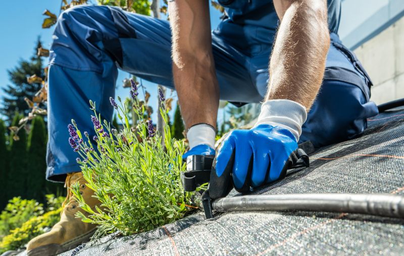 Products For Drip Line Installations in use